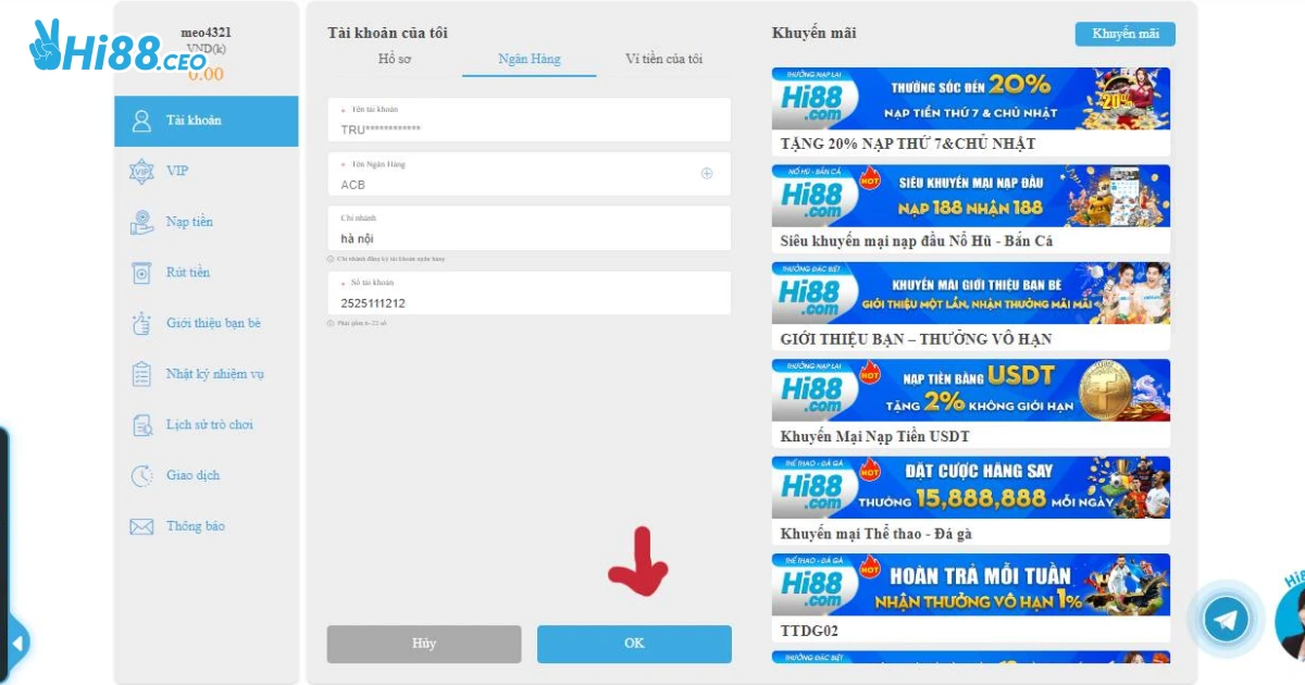 Hướng Dẫn Xử Lý Các Vấn Đề Giao Dịch Và Tài Khoản Tại Hi88